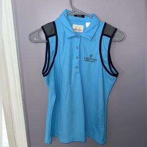 Oak Pointe Country Club Blue Women’s Golf Polo Shirt